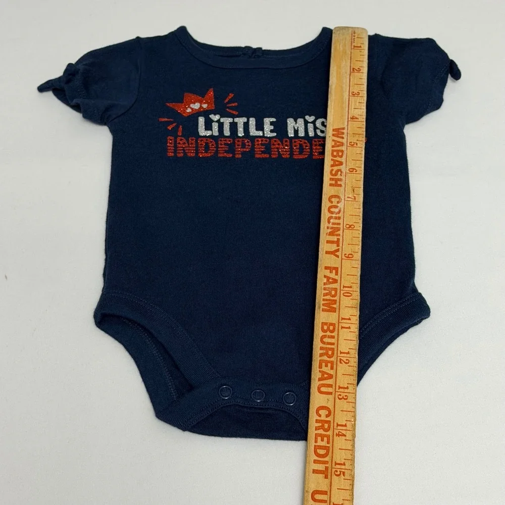 Way‎ to Celebrate Disney Baby Girl Bodysuits 3-6M Navy Pink Minnie Mouse 2 Pack